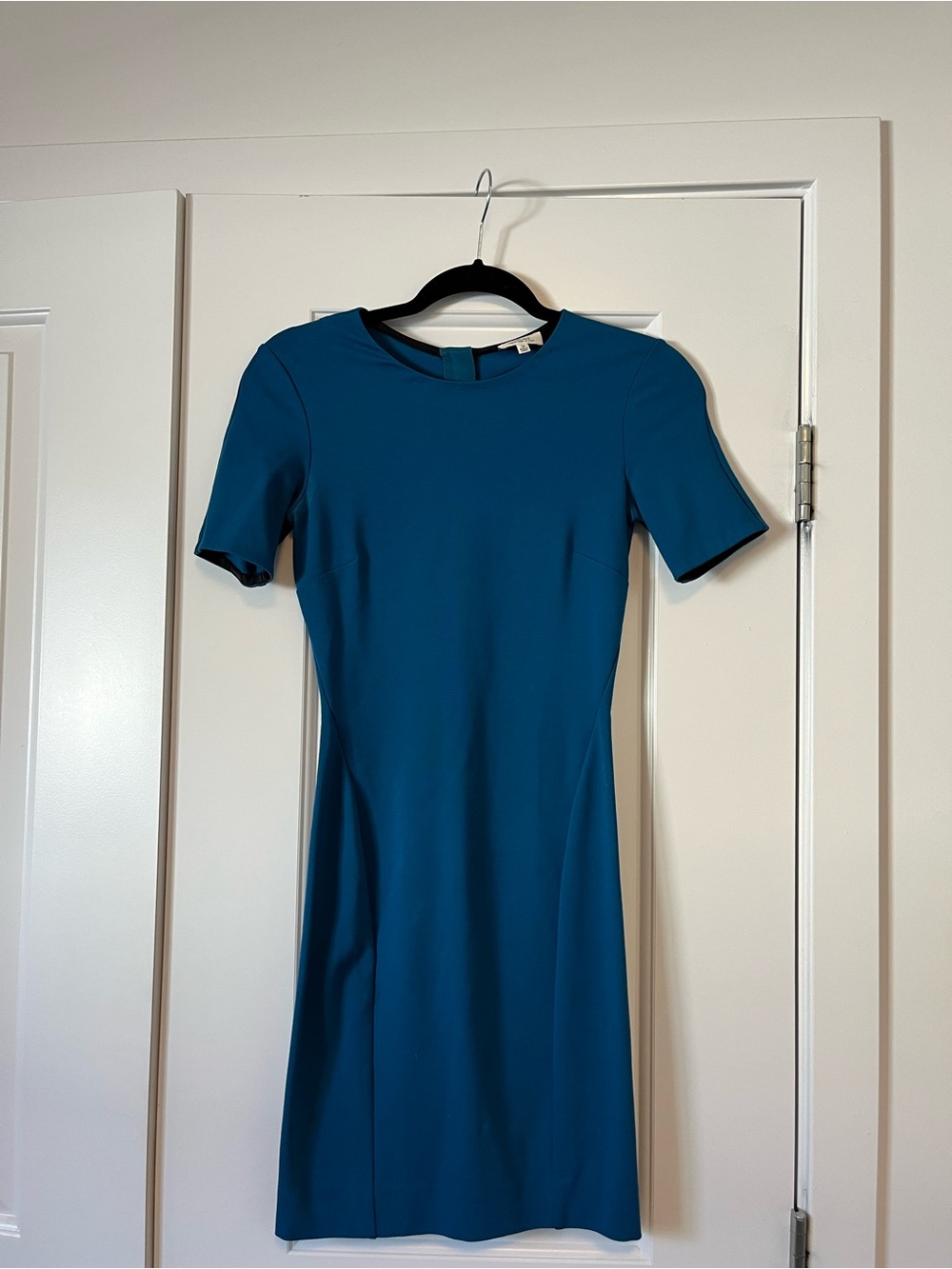 Wilfred Teal Short Sleeve Sheath Dress